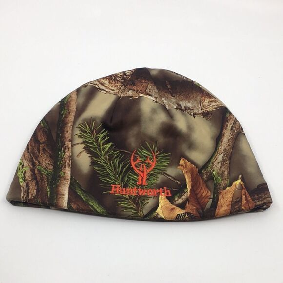 Huntworth Men’s Victor Camo and Hunter Orange Reversible Hat - Picture 1 of 11